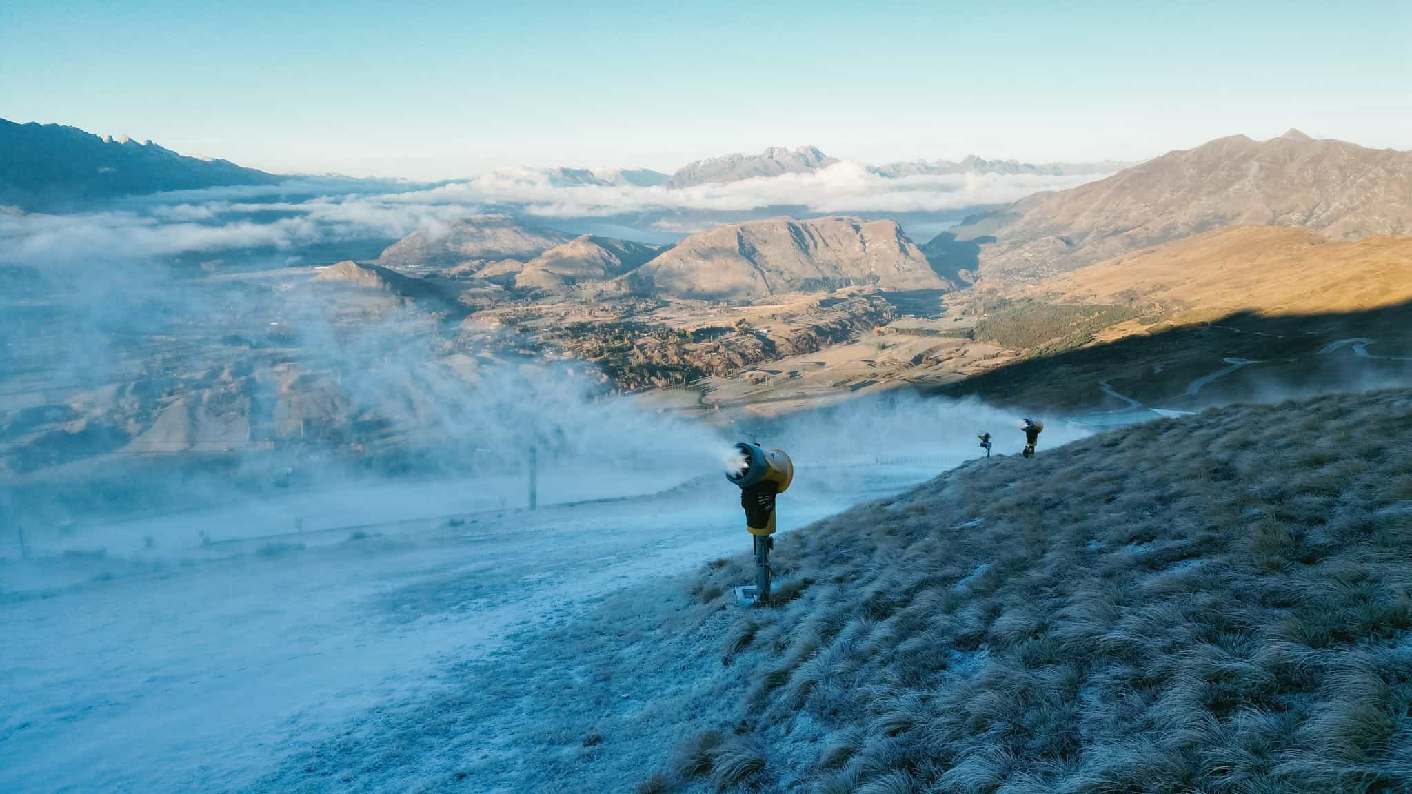 New Zealand snow