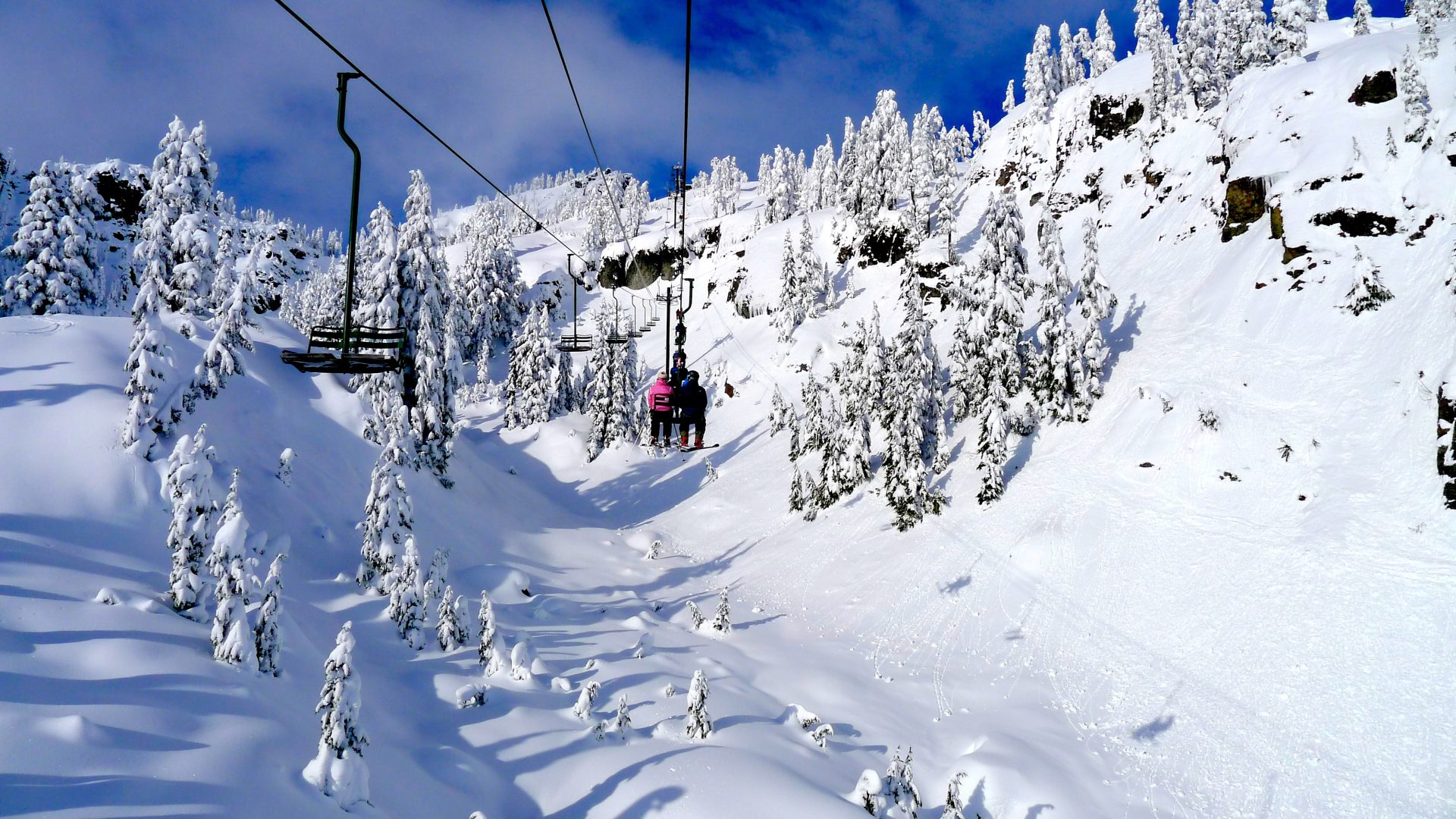 Summit at Snoqualmie's Edelweiss Chair is one of the steepest chairlifts in the United States