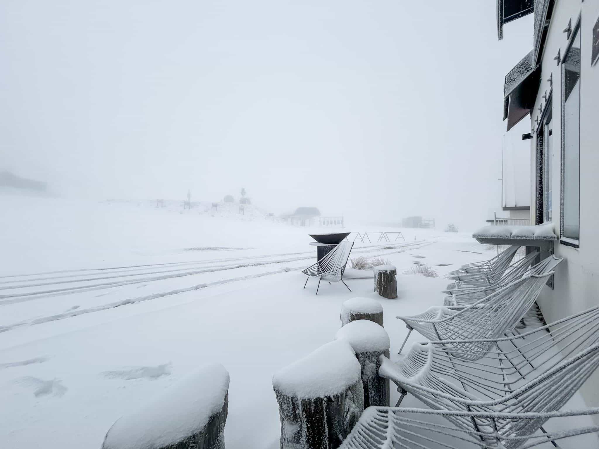 New Zealand snow