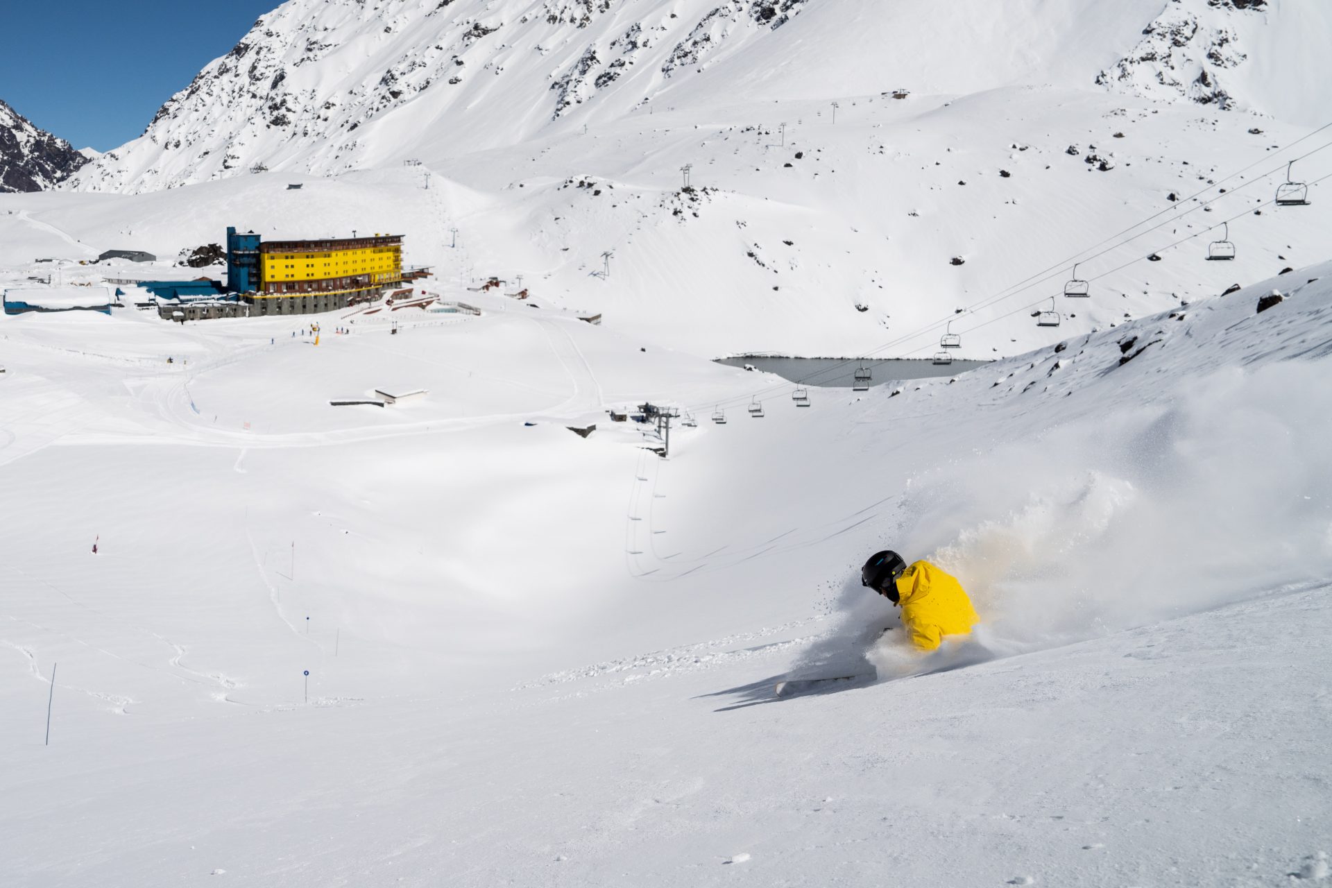ski portillo andes chile