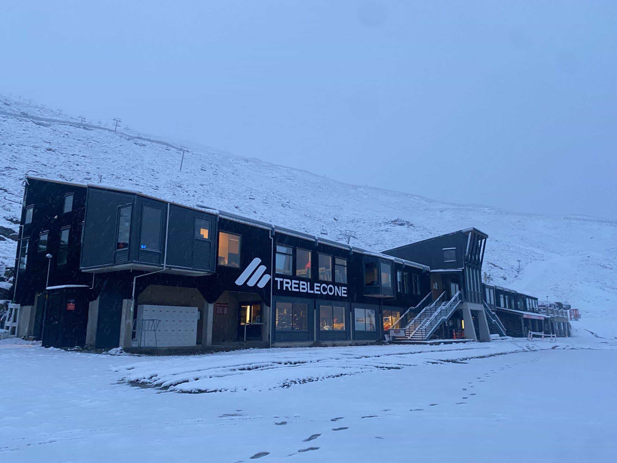 Another dusting at Treble Cone, NZ. | Photo: Treble Cone Facebook